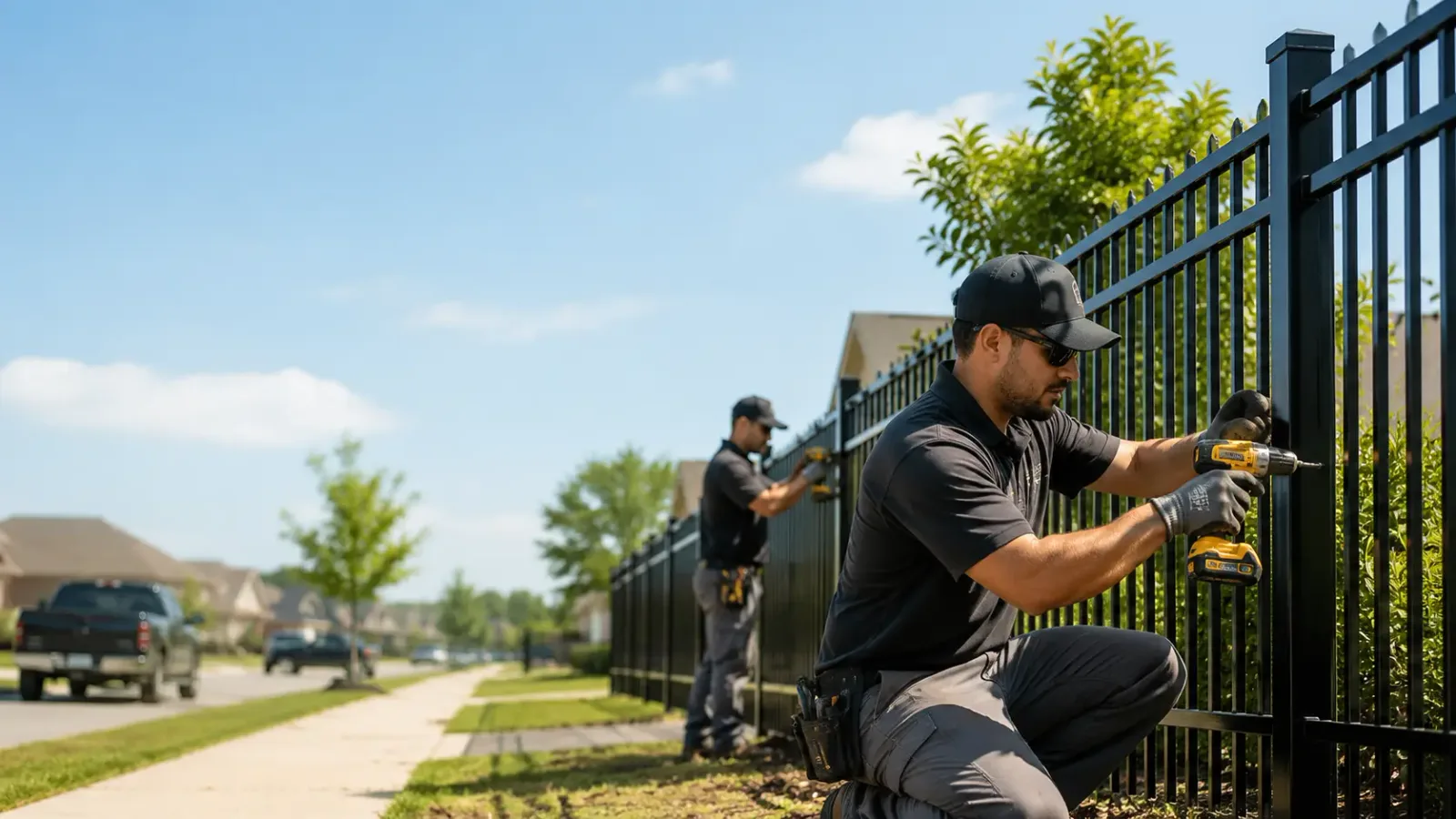 Metal Fence Installation in Bath Springs, TN